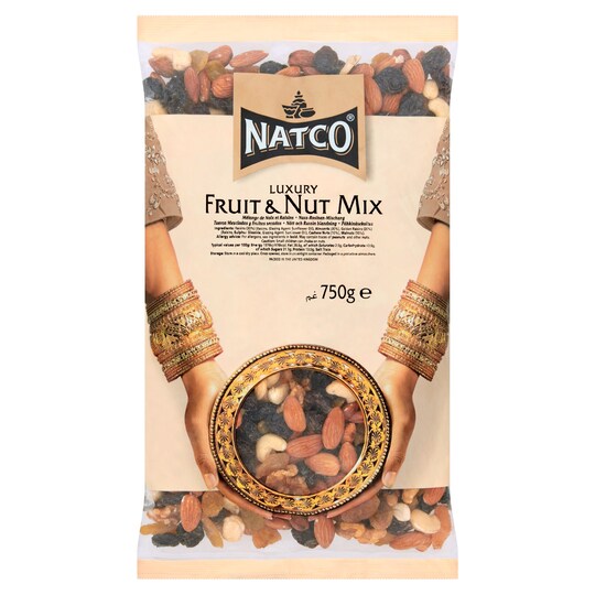 Natco Luxury Fruit & Nut Mix 750G Tesco Groceries