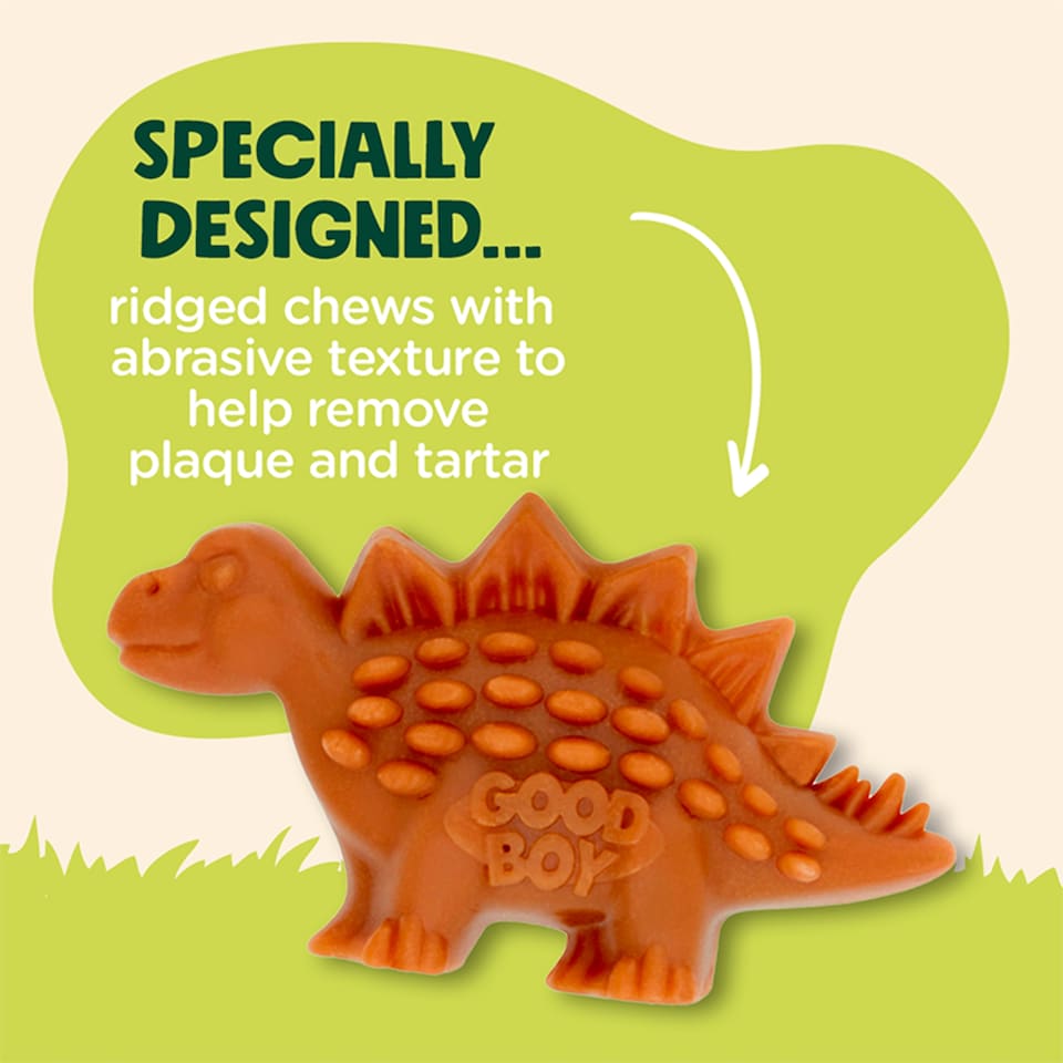 image 1 of Good Boy Chompers Treats Dinosaur 60G