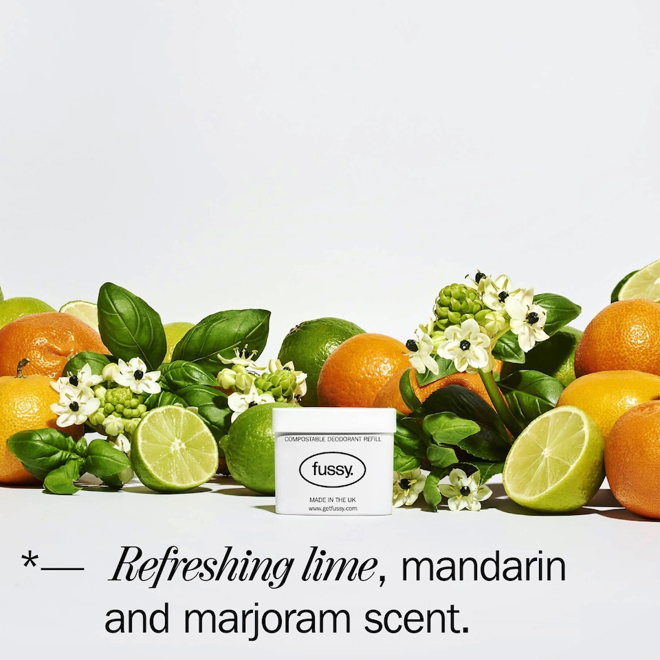 image 1 of Fussy Refillable Natural Deodorant Tropic Tonic 40g