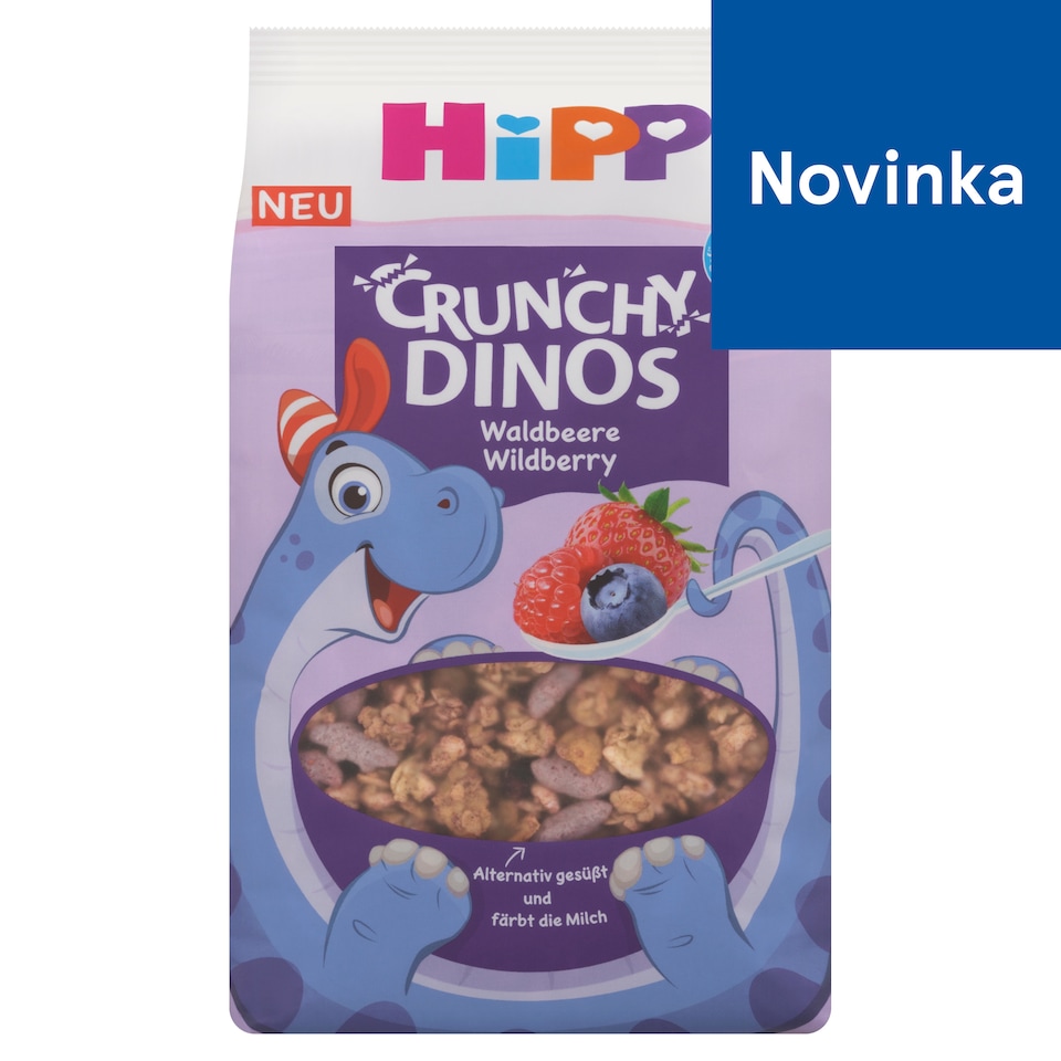 obrázok 1 z HiPP Bio chrupkavé dino müsli ovocie 300 g