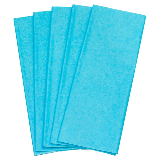 Tesco Baby Blue Tissue 5 Pack Tesco Groceries