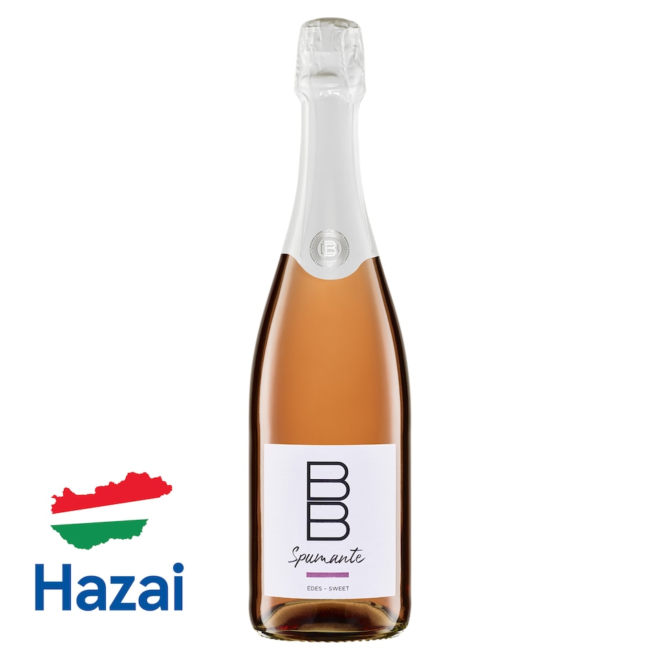 BB Spumante édes rozé pezsgő 9,5% 0,75 l