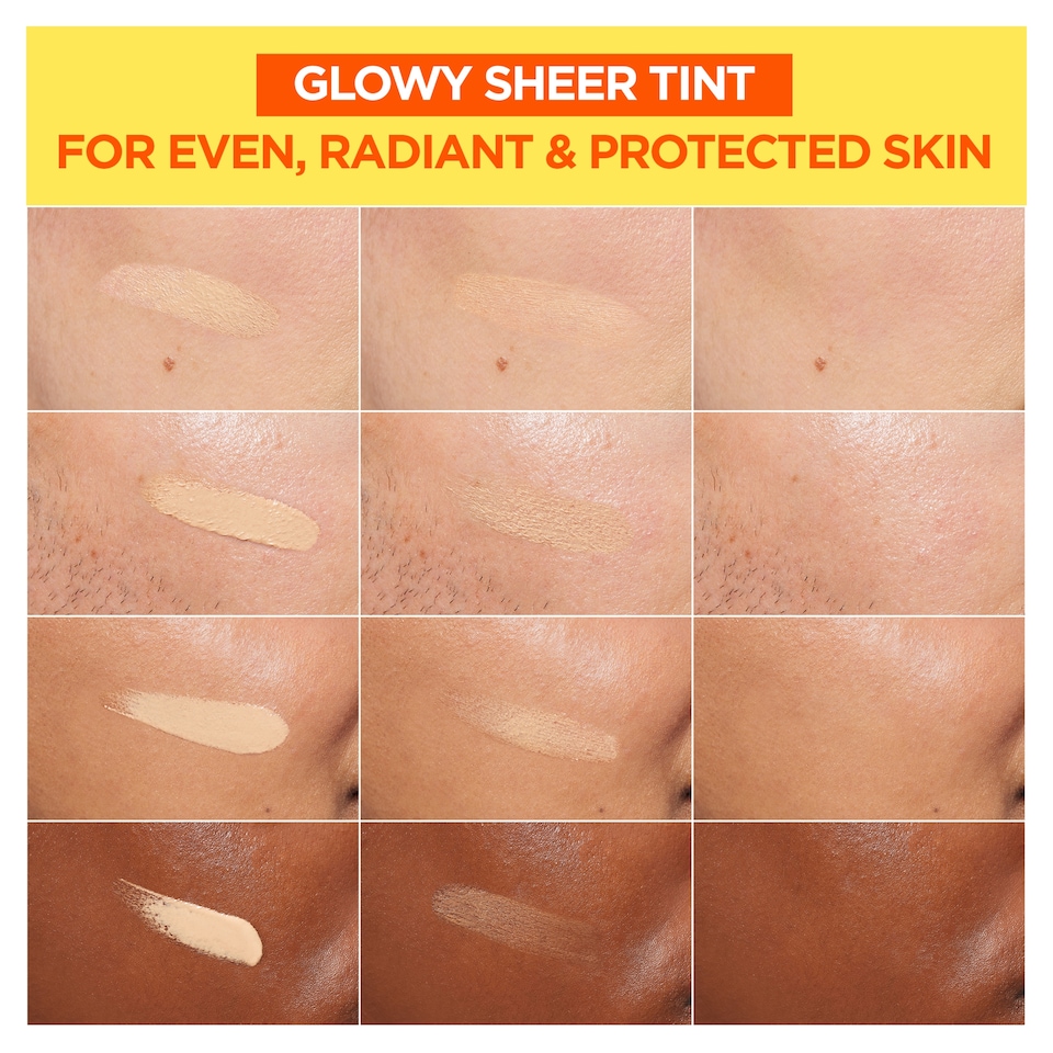 image 1 of Garnier Skinactive Vitamin C Daily UV Brightening Fluid SPF50 40ml