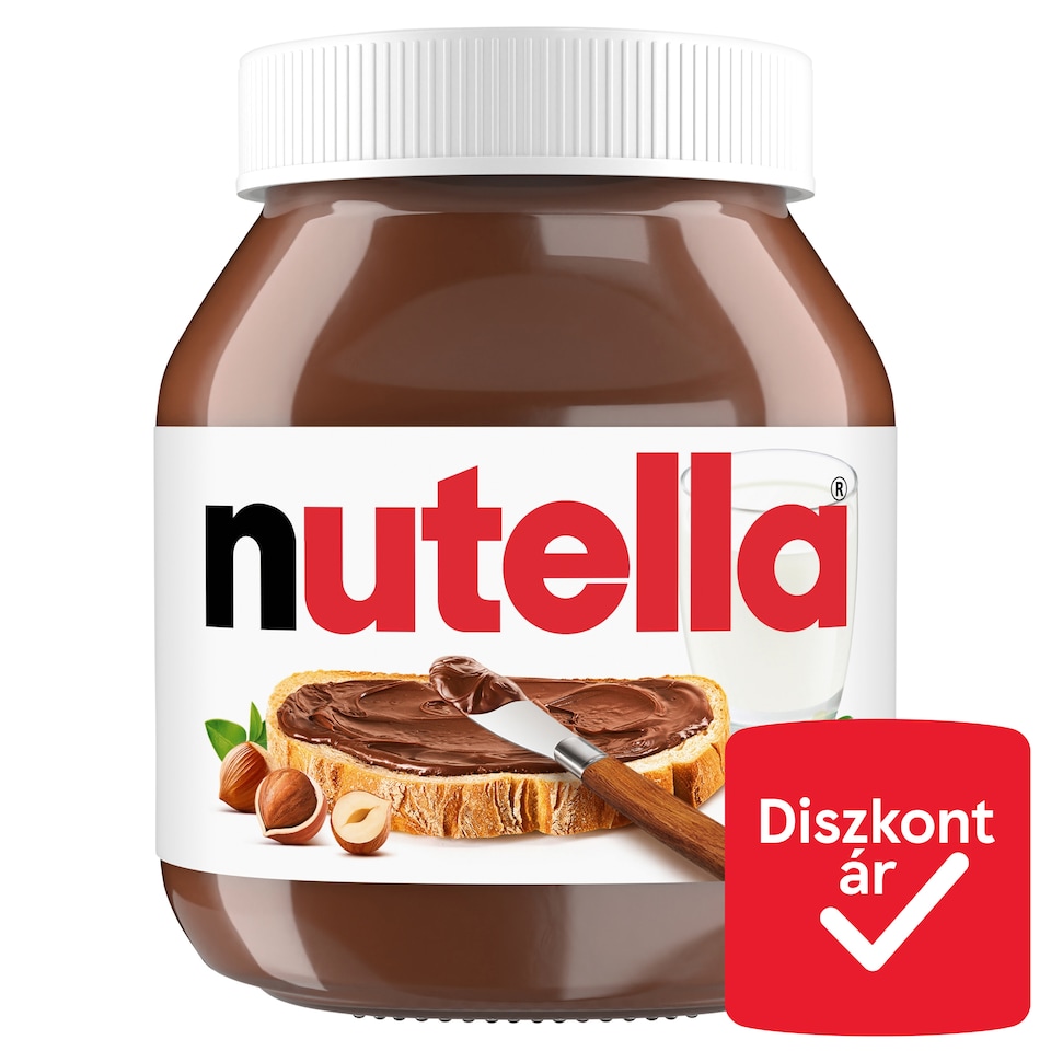 Nutella kenhető kakaós mogyorókrém 600 g
