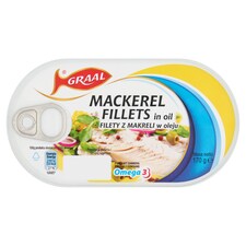 Graal Mackerel Fillets In Oil 170G