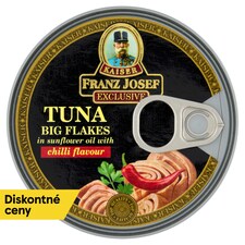 Franz Josef Kaiser Exclusive Tuna Big Flakes in Sunflower Oil with Chilli 170 g