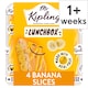 image 1 of Mr Kipling Banana Lunchbox Cake Slices 4 pack