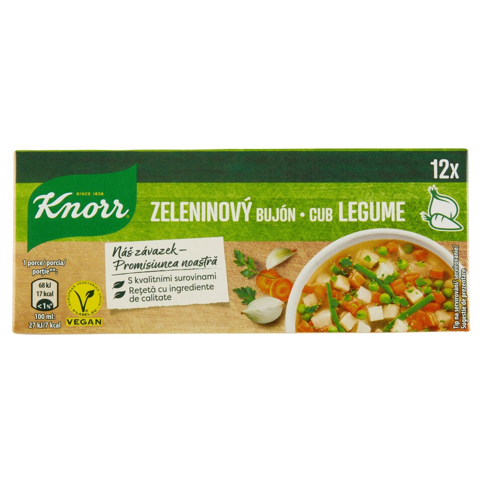 Obrázek 1 pro produkt Knorr Bujón Zeleninový 6l 120g