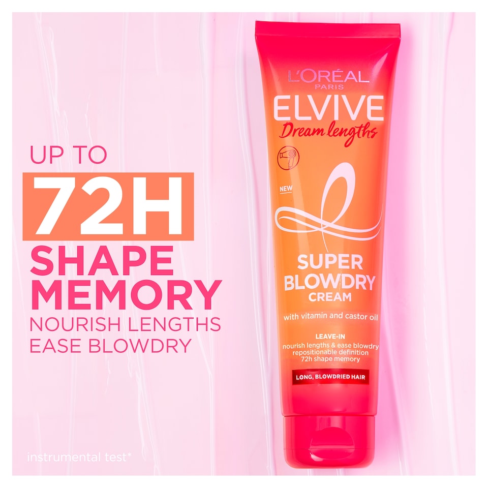 image 1 of L'Oreal Paris Elvive Dream Lengths Super Blowdry Cream 150ml