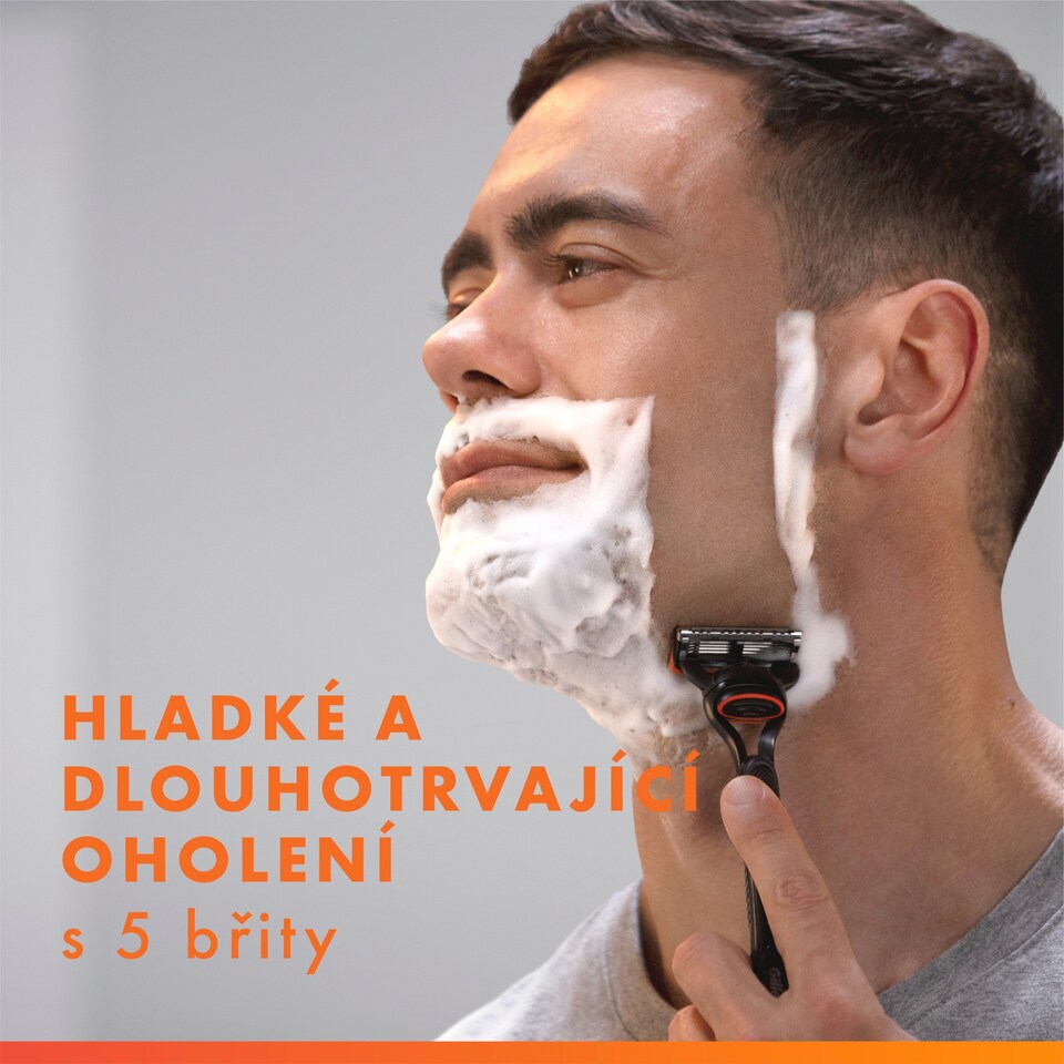 Obrázek 1 pro produkt Gillette Fusion5 Náhradní Holicí Hlavice Pro Muže, 5 Břitů, Přesný Zastřihovač