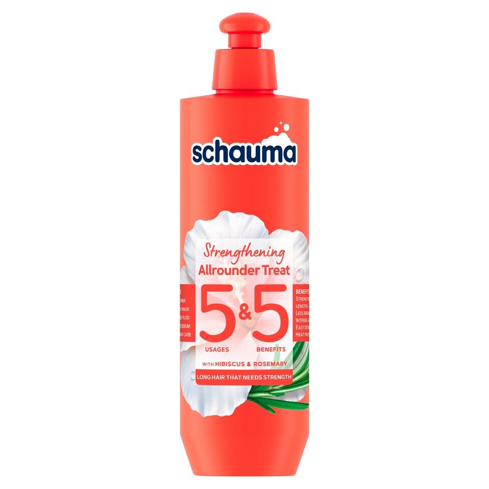Schauma hajpakolás hibiszkusszal & rozmaringgal Erős & Hosszú hajra 300 ml