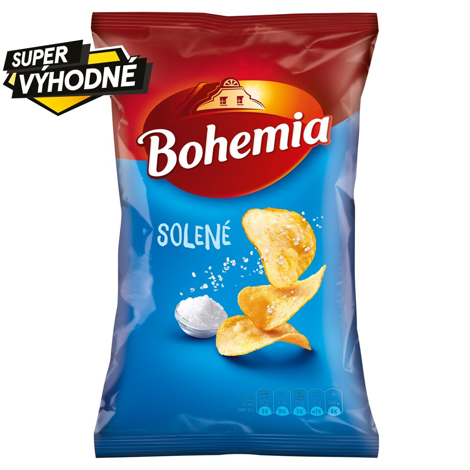 Bohemia Chips Salted 130g