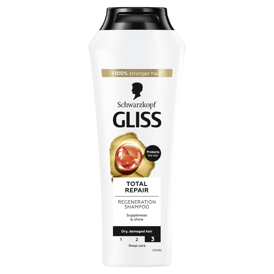 Gliss Total Repair sampon 250 ml 1. kép