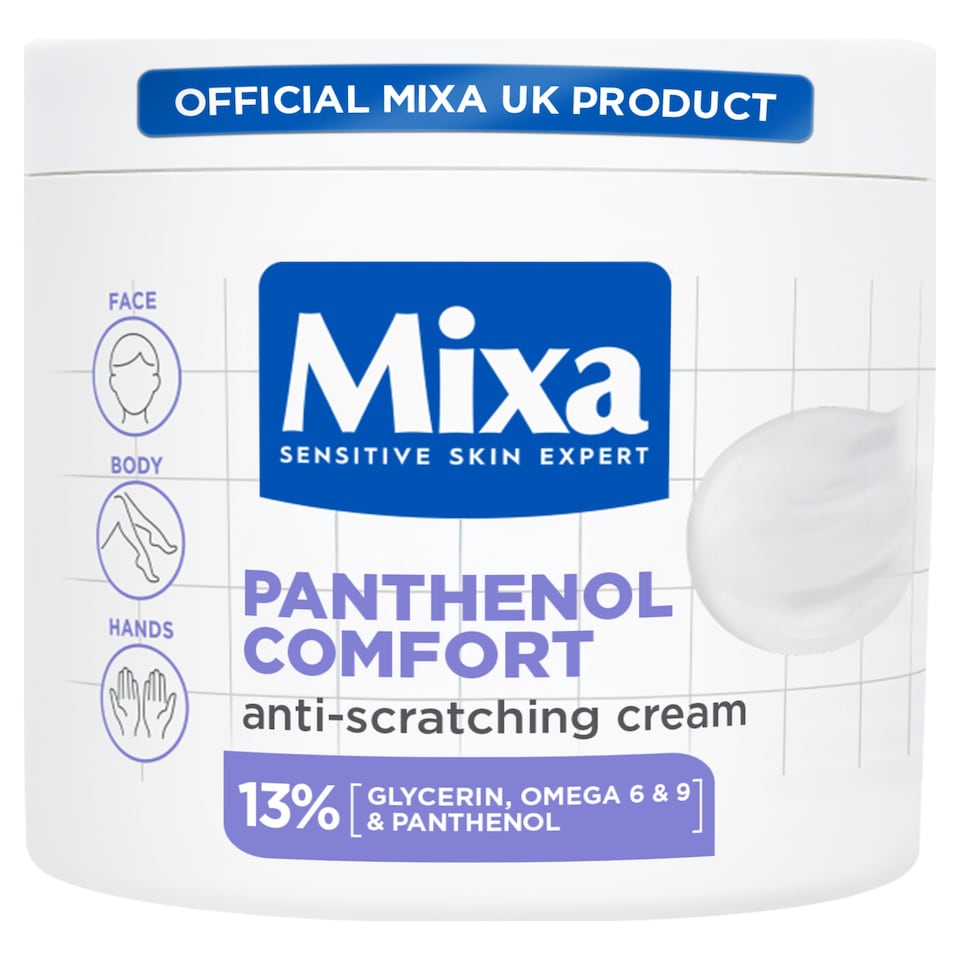 Mixa Body Panthenol Comfort Cream Jar 400ml