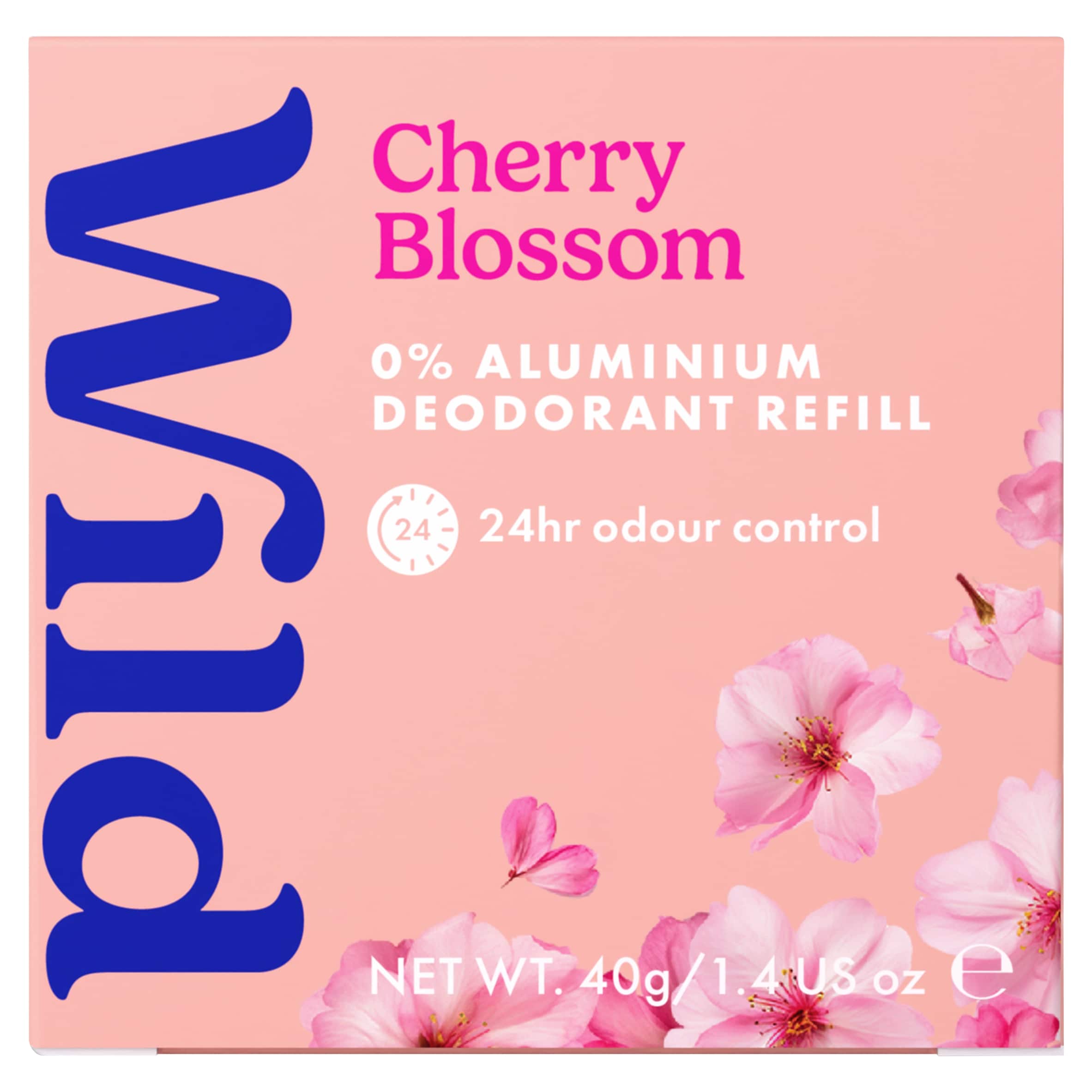 Wild Natural Deodorant Refill Cherry Blossom 40g