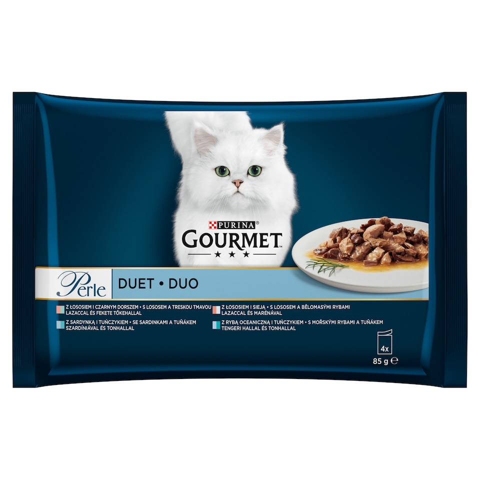 GOURMET Perle DUO Multipack 4 x 85g