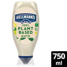 Hellmann's Plant Based Mayo 750ml Squeezy