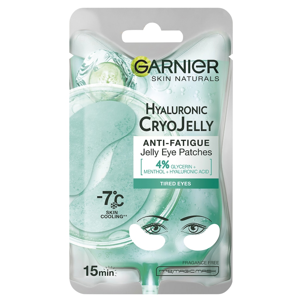 Garnier Skin Naturals  Cryo Jelly Eye Mask with -7 °C cryo cooling effect, 5 g