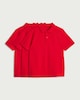 image 4 of F&F School Boys 3-Pack Pure Cotton Regular Fit Polo Shirts in Red