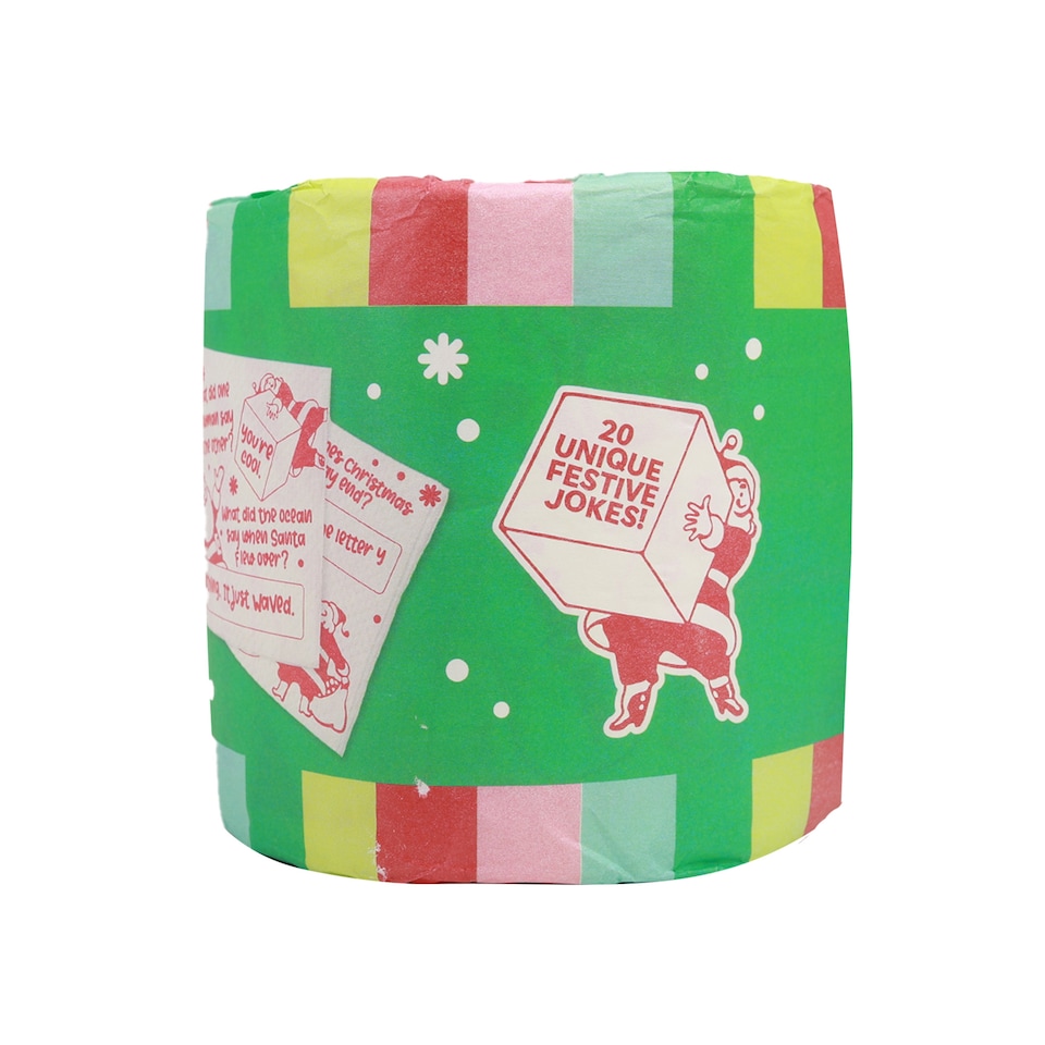 image 1 of Christmas Jokes Toilet Roll 