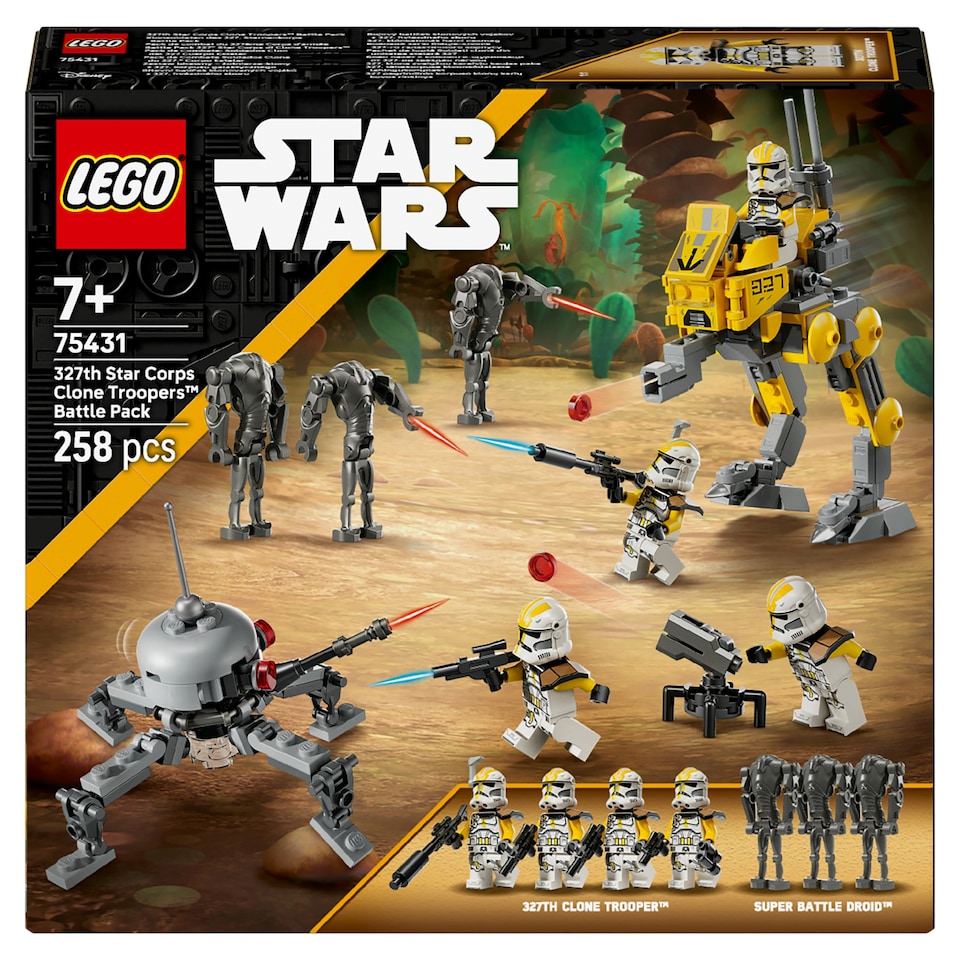 image 1 of LEGO Star Wars 75431 327th Star Corps Clone Troopers Battle