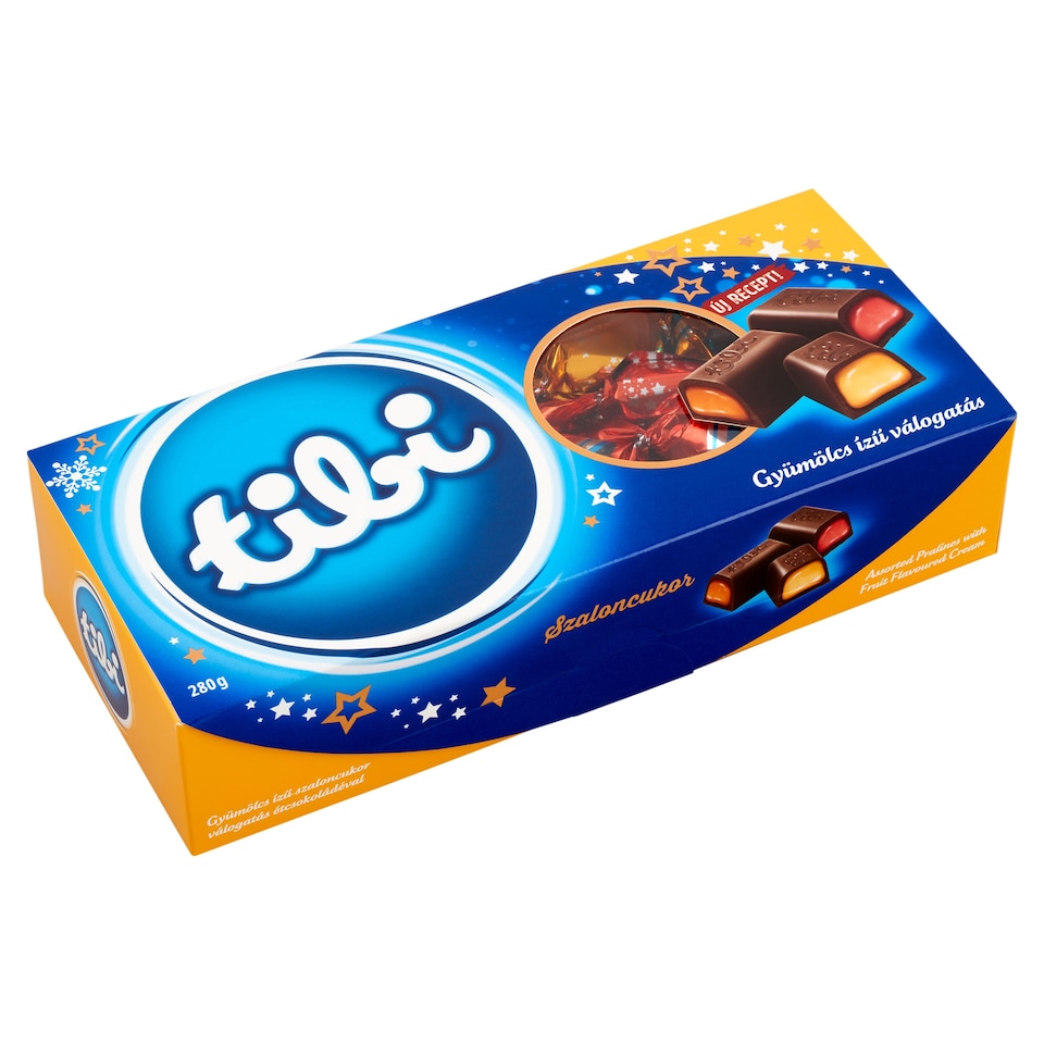 Tibi Assorted Pralines with Fruit Flavoured Cream 280 g