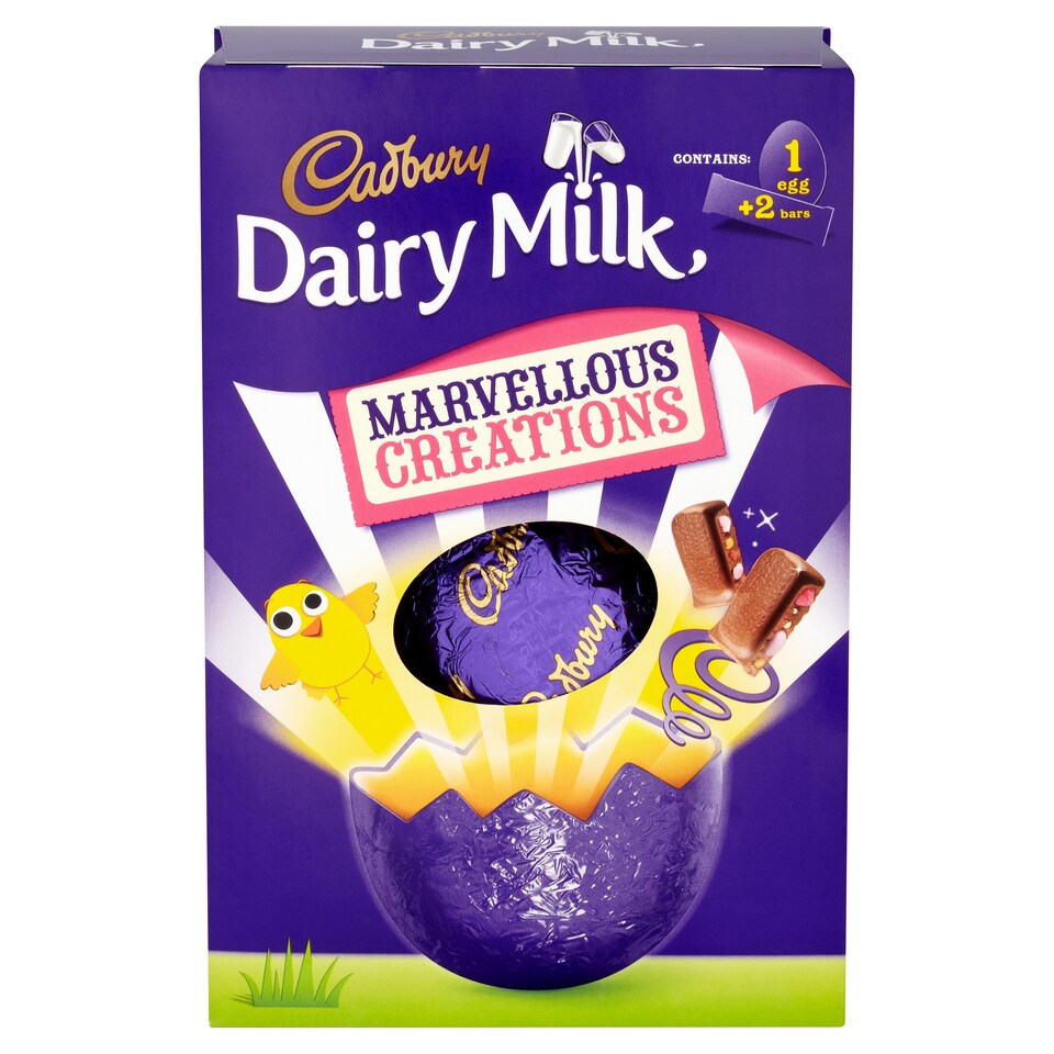 image 1 of Cadbury Marvellous Creations Large Easter Egg 291G