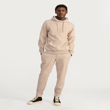 F&F Cotton Rich Slim Cuffed Joggers in Neutral