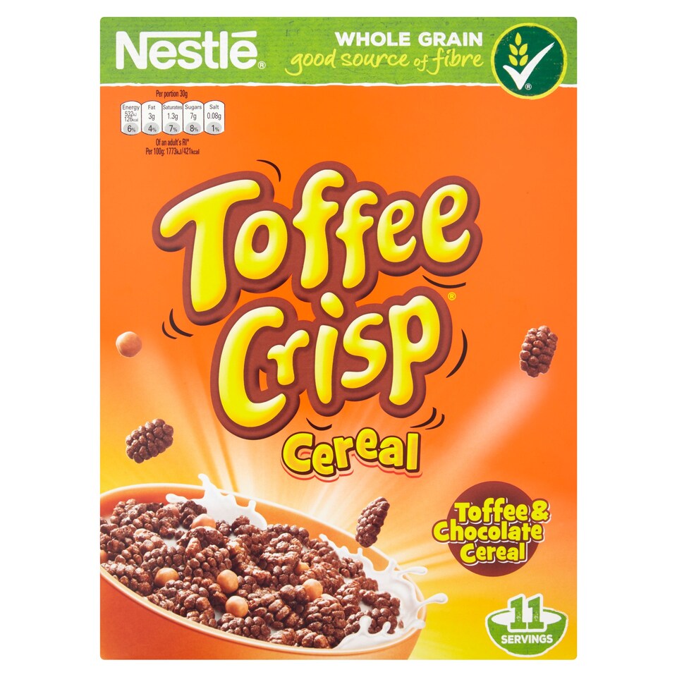 Nestle Toffee Crisp Cereal 330G