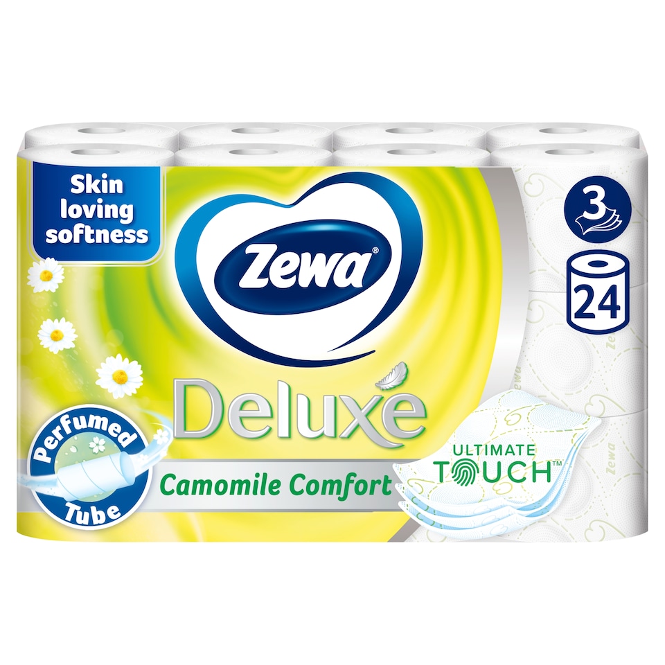 Zewa Deluxe Camomile Comfort toalettpapír 3 rétegű 24 tekercs 1. kép