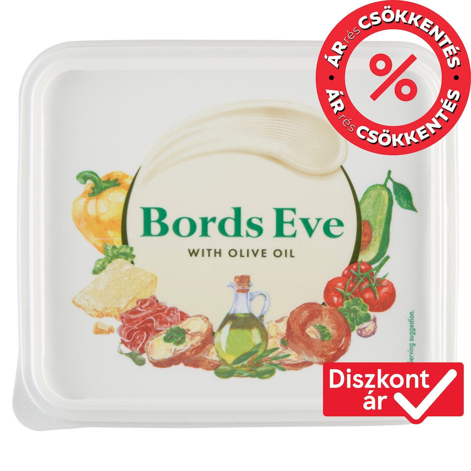 image 1 of Bords Eve Low Fat Margarine with Olive Oil 500 g