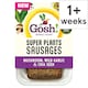 image 1 of Gosh! Super Plants Mushroom, Wild Garlic & Chia Seed Sausages 210g