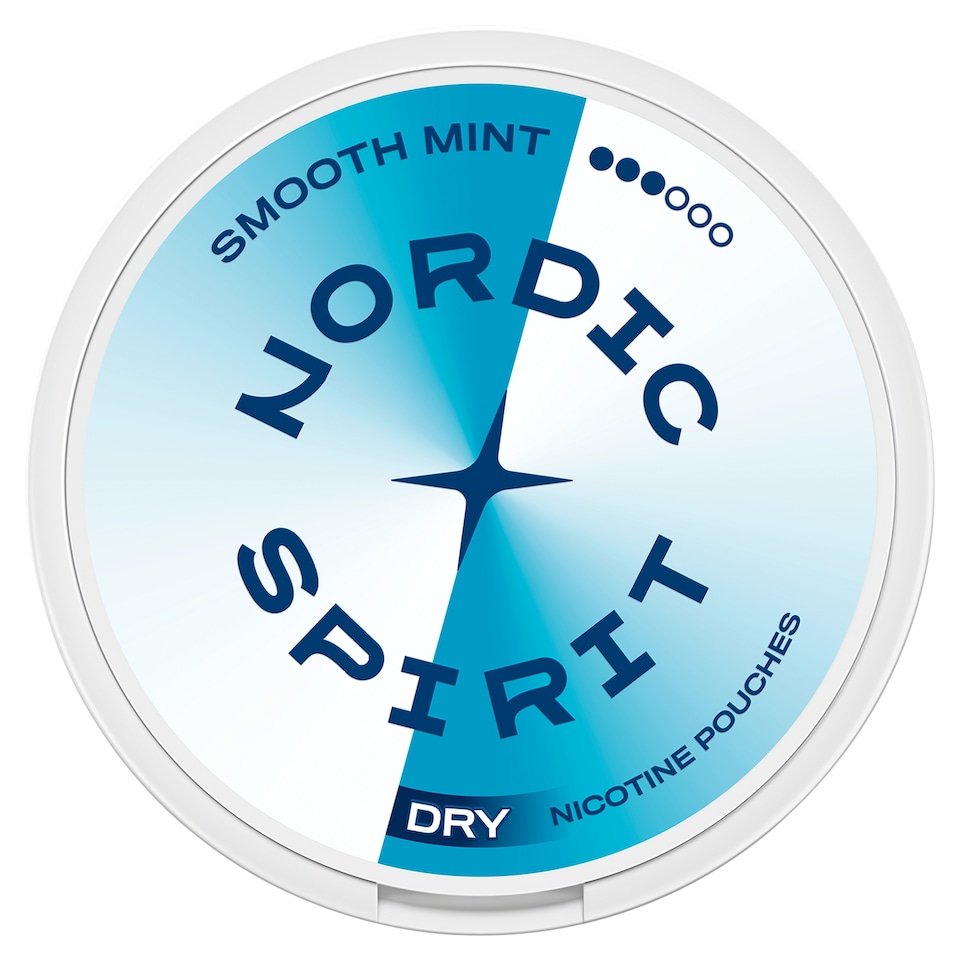 Nordic Spirit Smooth Mint Strong Nicotine Pouches 9mg