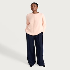 F&F Textured Long Sleeved Jumper in Orange