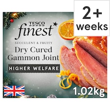 49. Tesco Finest Dry Cured Gammon Joint with a Spiced Orange Glaze 1kg (Serves 4)