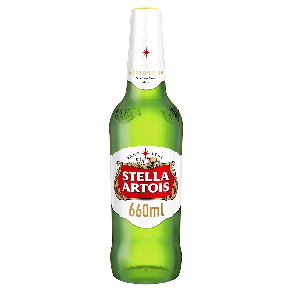 image 1 of Stella Artois Lager Beer 660Ml