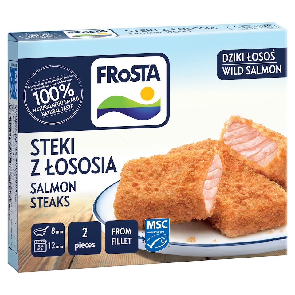 Frosta Steaky z lososa 2 ks 200g