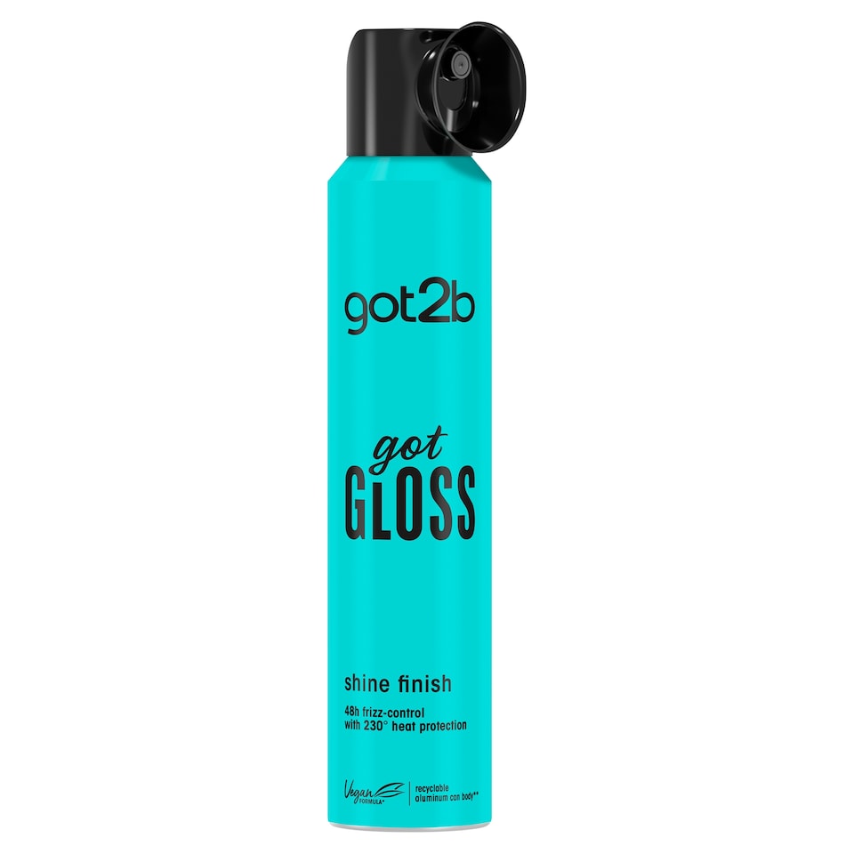 got2b gotGloss Shine Finish hajformázó spray 200 ml  1. kép
