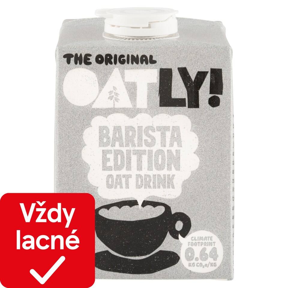 obrázok 1 z Oatly! Barista Edition ovsený nápoj 500 ml