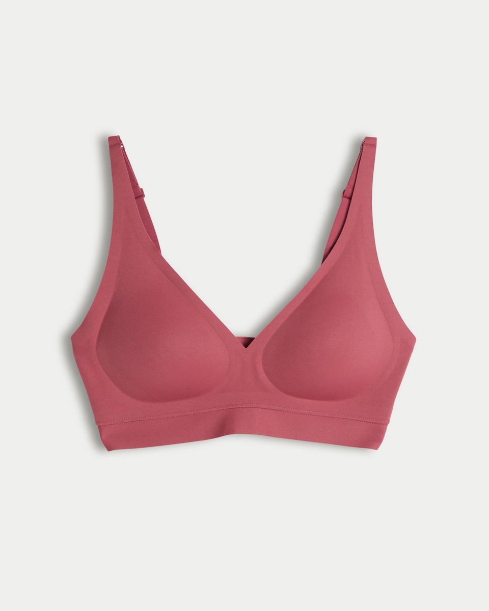F&F Contour Non Wired Seamfree Crop Top in Purple