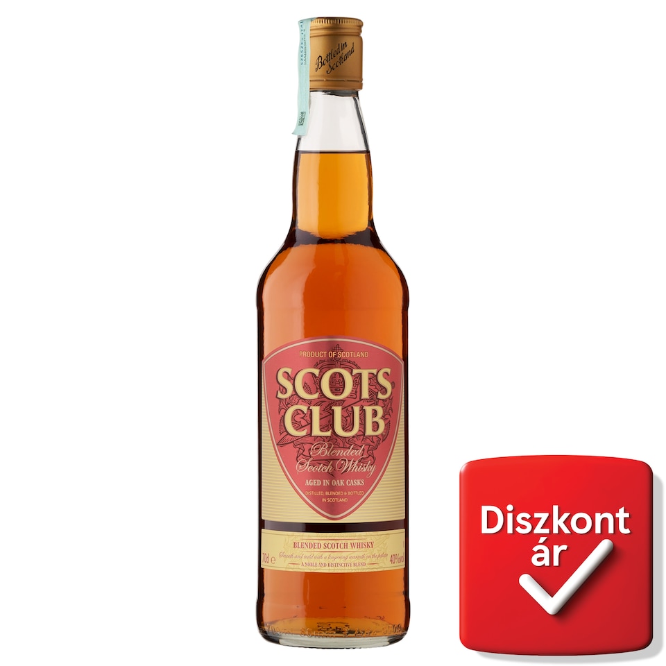 Scots Club Blended Scotch whisky 40% 700 ml 