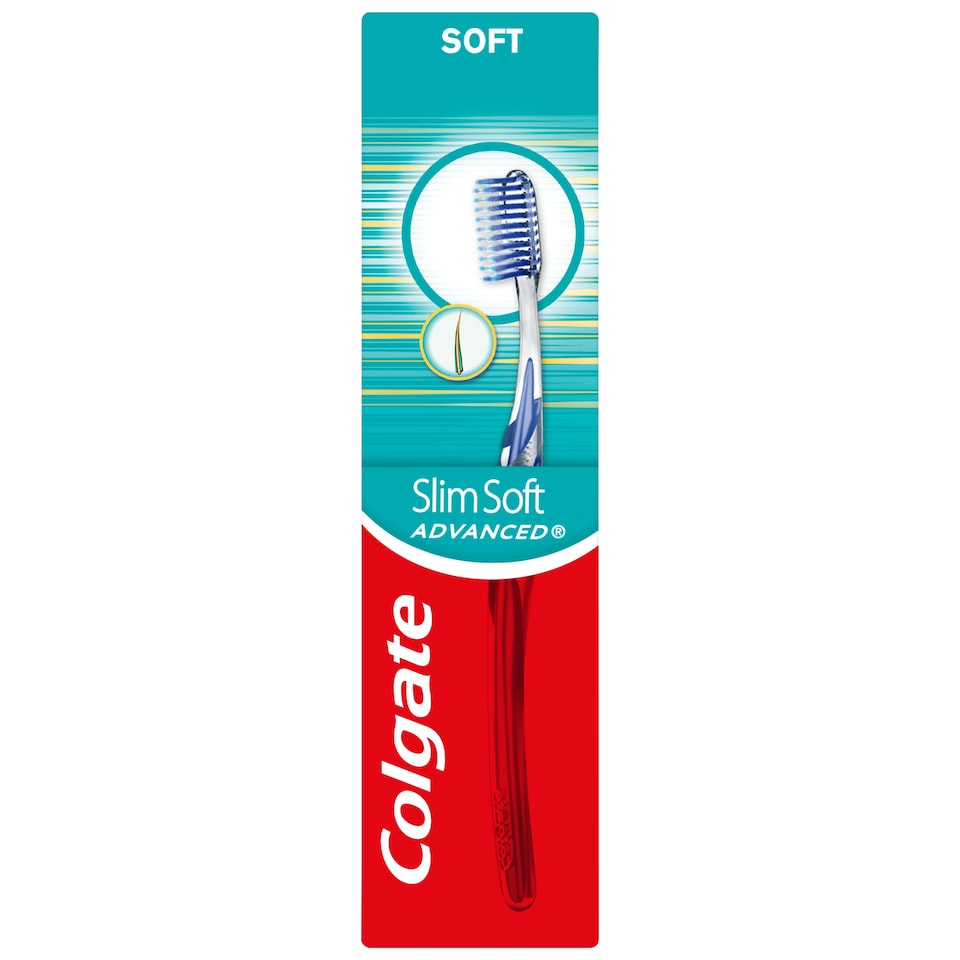 image 1 of Colgate Slim Soft Advanced Toothbrush
