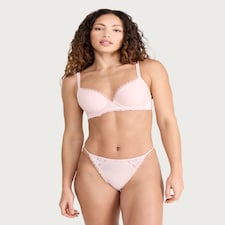 F&F 3-Pack Lace Trim Thongs in Multi