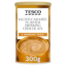 Tesco Salted Caramel Flavour Drinking Choc 300g