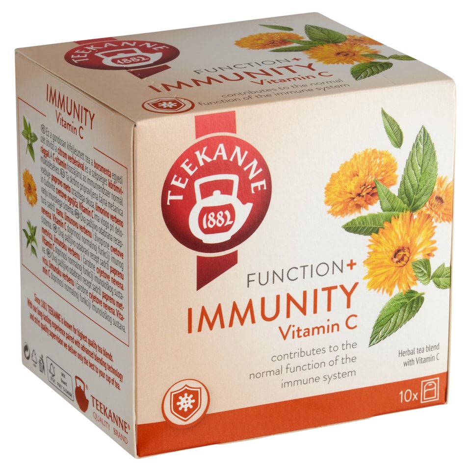 image 1 of Teekanne Herbal Tea Blend with Vitamin C 10 Tea Bags 18 g