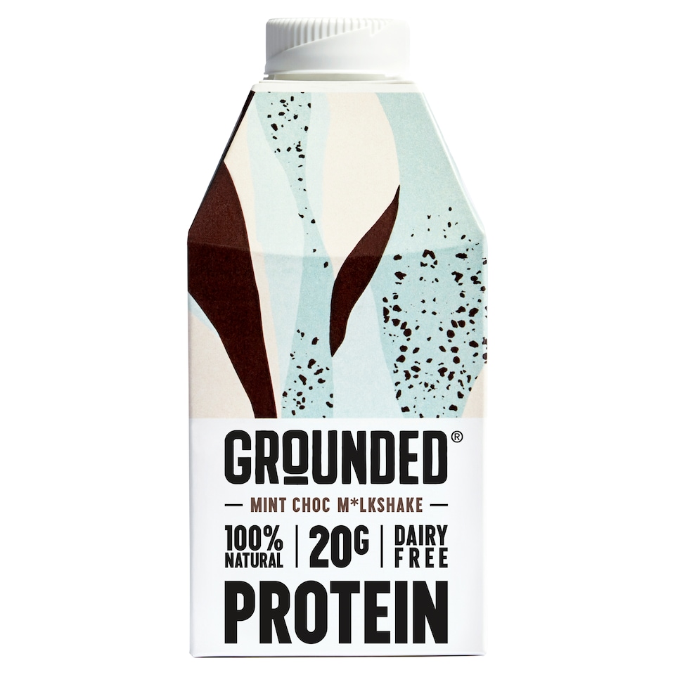 Grounded Protein Mint Choc M*lkshake 490ml
