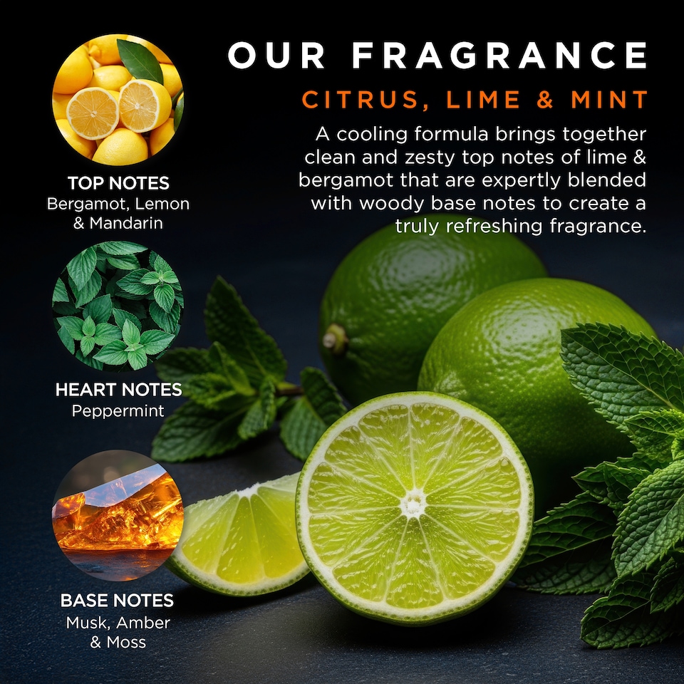 image 1 of Baylis & Harding Citrus, Lime & Mint Men's Race Car Tin Gift Set