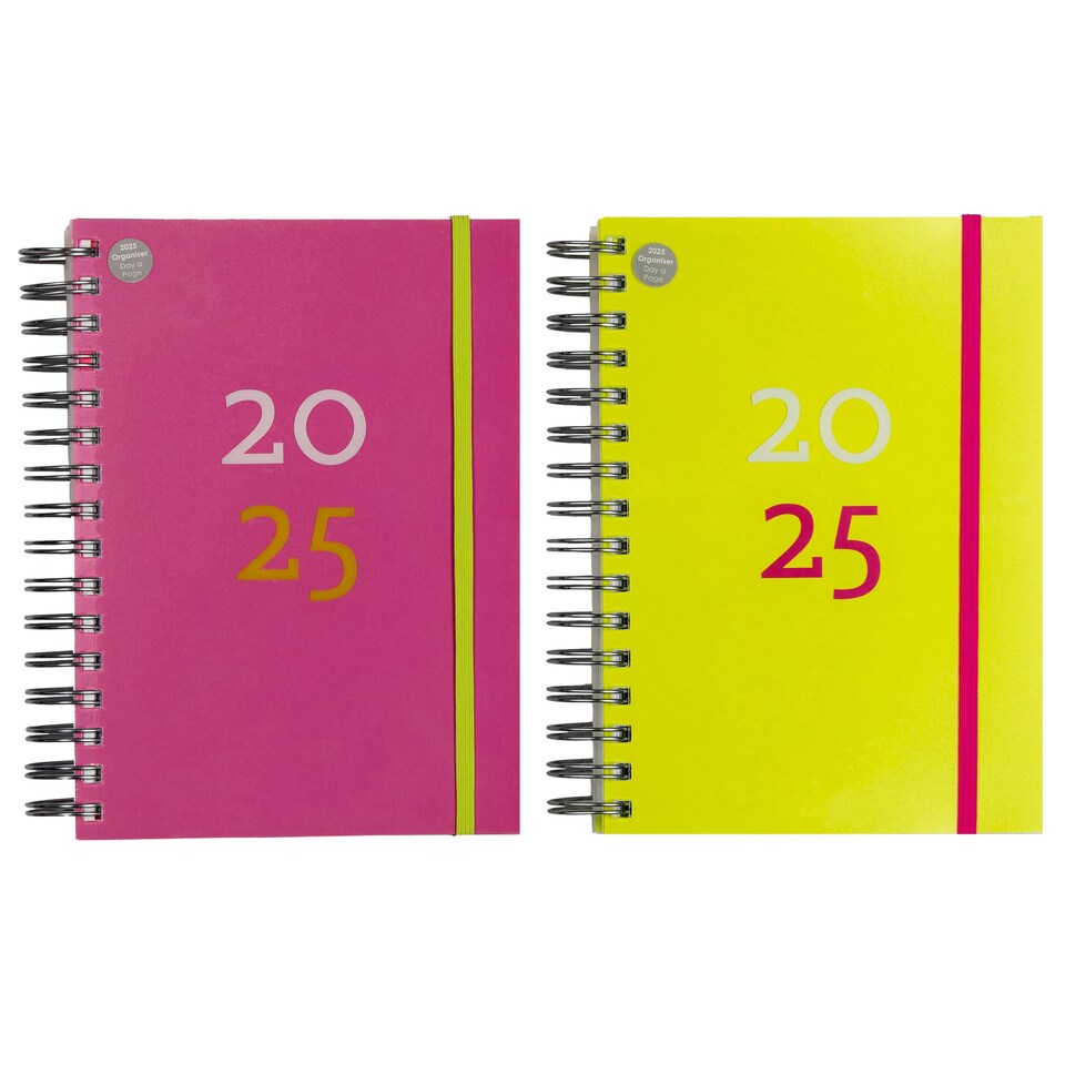 ORGANISER WIRO A5 DAP NEON Assorted