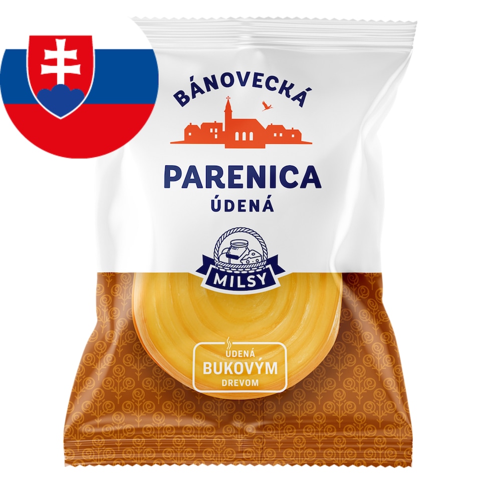 Milsy Banovecká Smoked Parenica Cheese 108 g