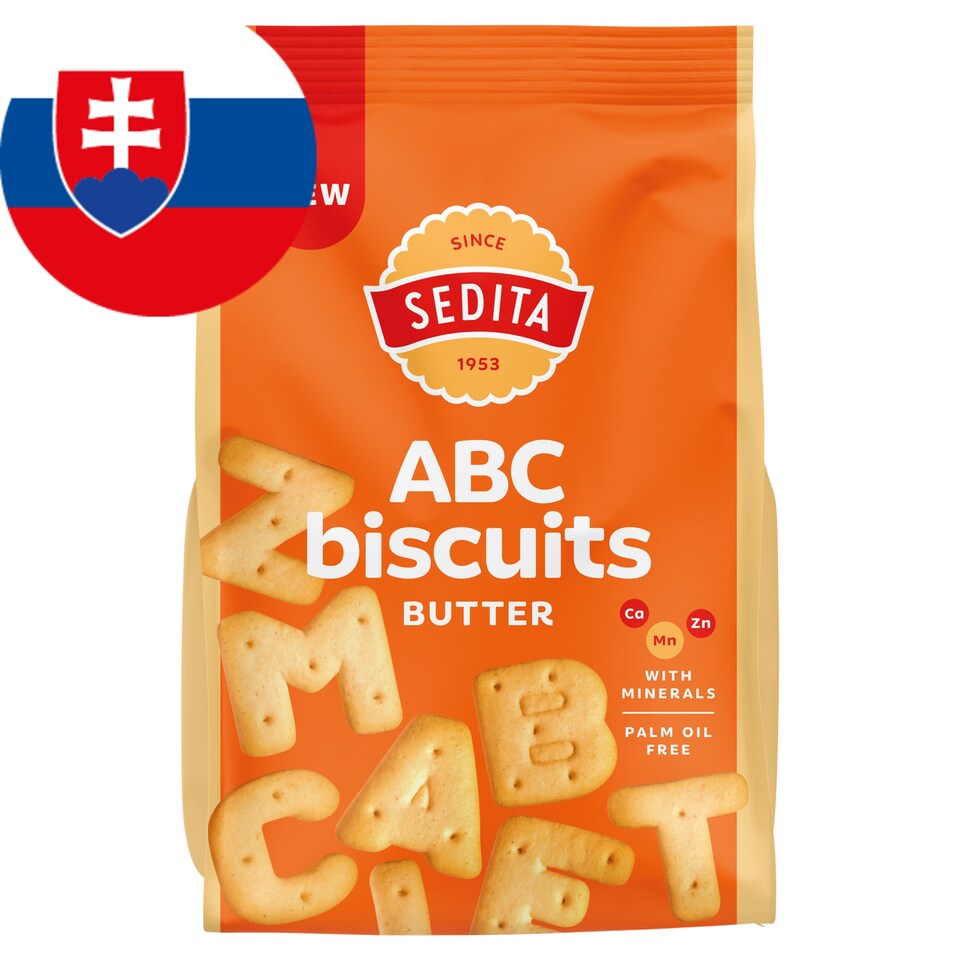 Sedita ABC sušienky maslo 170 g